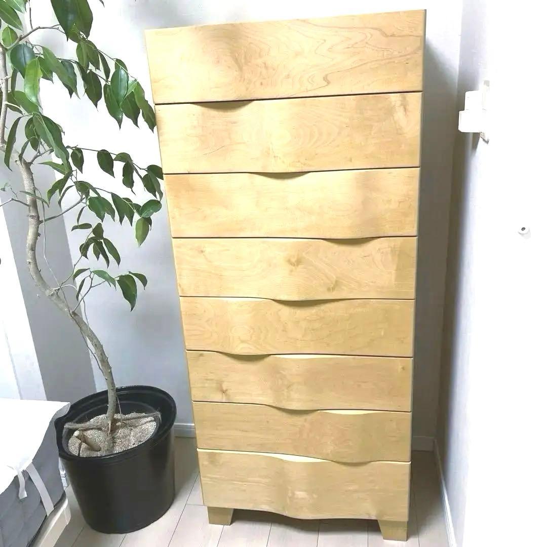 チェスト・タンス IDEE WAVE TALL CHEST Maple