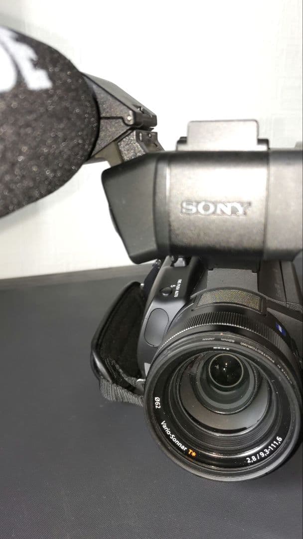 SONY HXR-NX80 本体、マイク、バッテリー