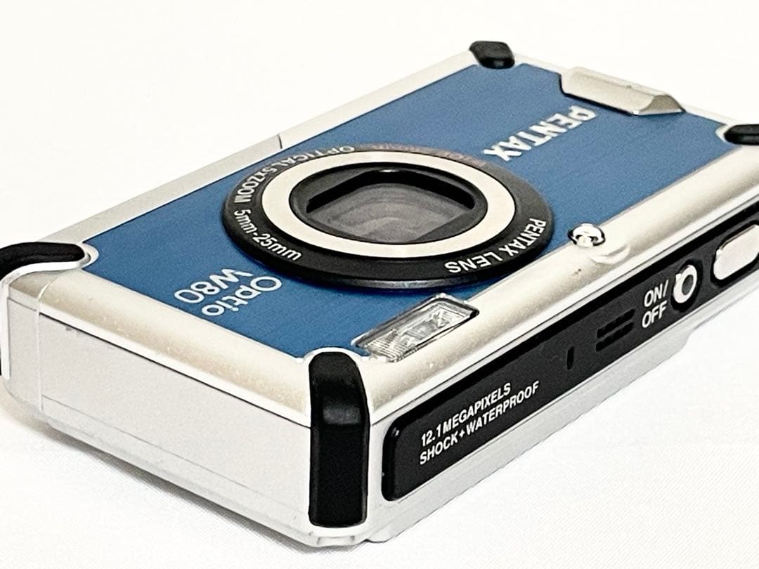 【美品・完動品】　PENTAX Optio W80 動作確認済