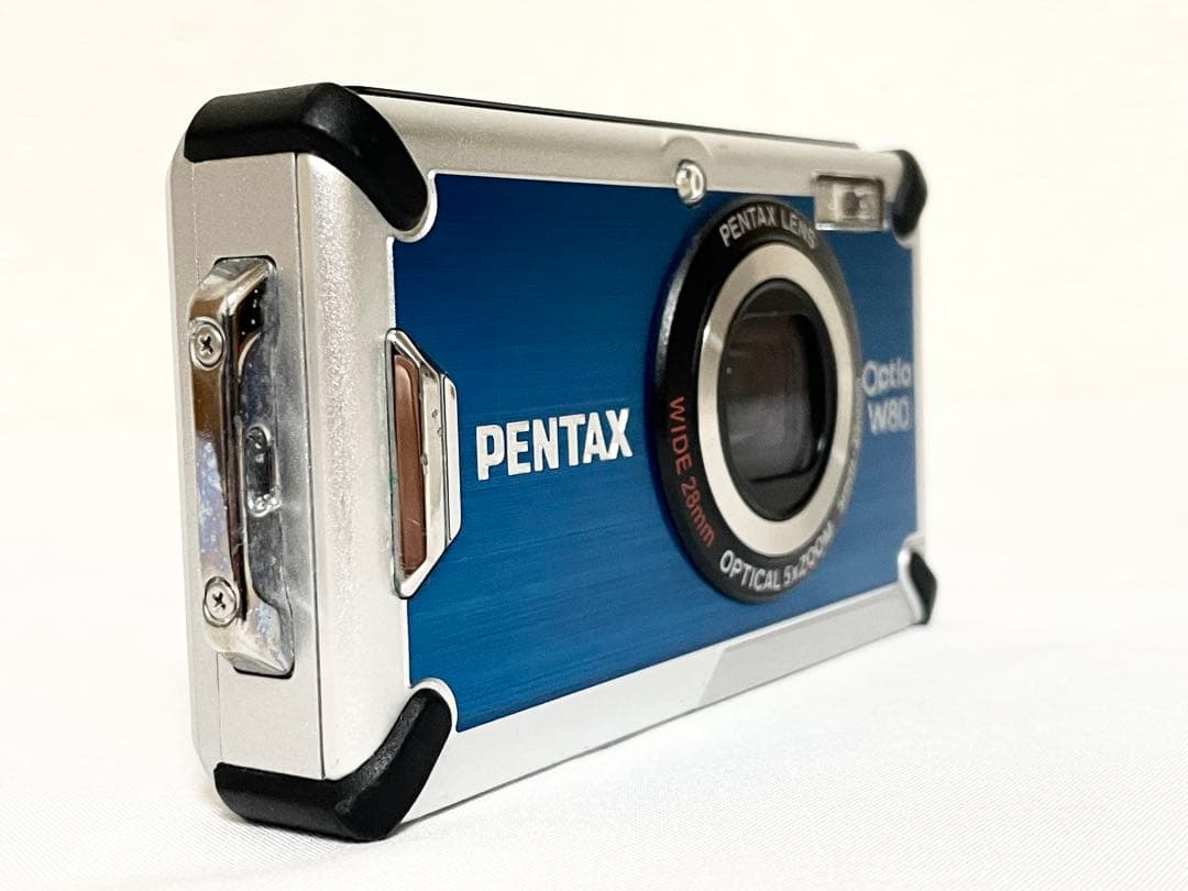 【美品・完動品】　PENTAX Optio W80 動作確認済