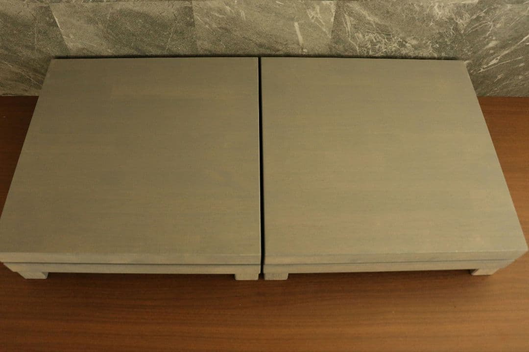 木製スピーカースタンド一対