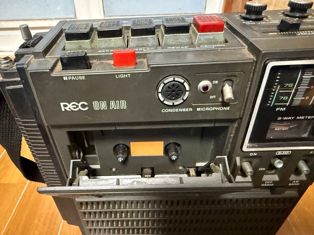 サンヨー　ラジカセ　トランスワールド　MR-4000 レトロ 家電　ラジオ