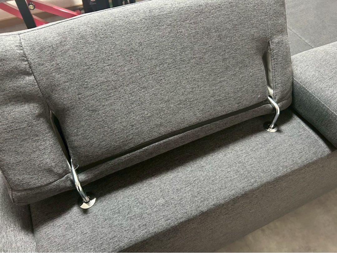 【直接引き取り可能】ニトリ　大型ソファ　ヘッドレスト調整可能