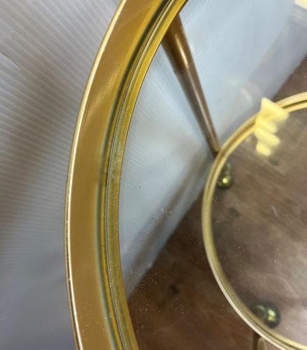 J【中古】ニチエス【アルミンチェア】キッチンサービングカート 2段式 ワゴン