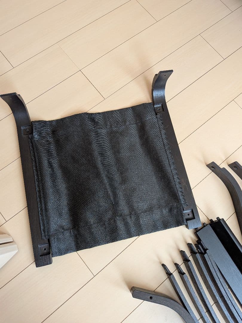 お値下げ☆極美品【IKEA】イケアポエング　牛革パーソナルチェア　ダークブラウン