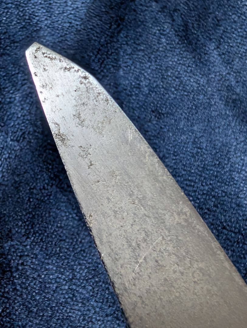 A*n様 特製 有次 片刃 和包丁 柳刃包丁 刺身包丁 水牛柄 九寸尺 中古 白