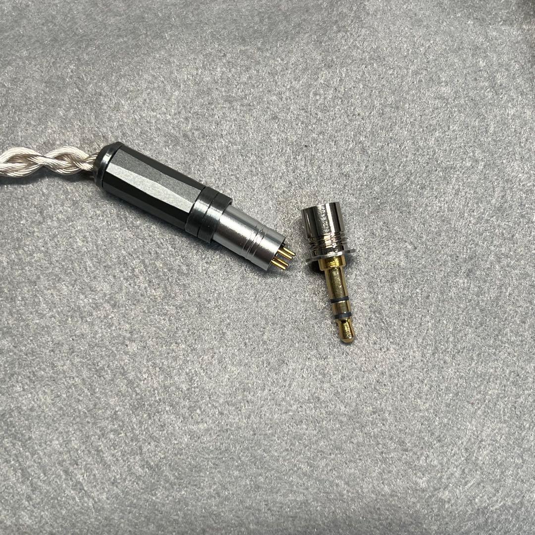 EFFECT Cadmus イヤホンケーブル 可変プラグ改造済み