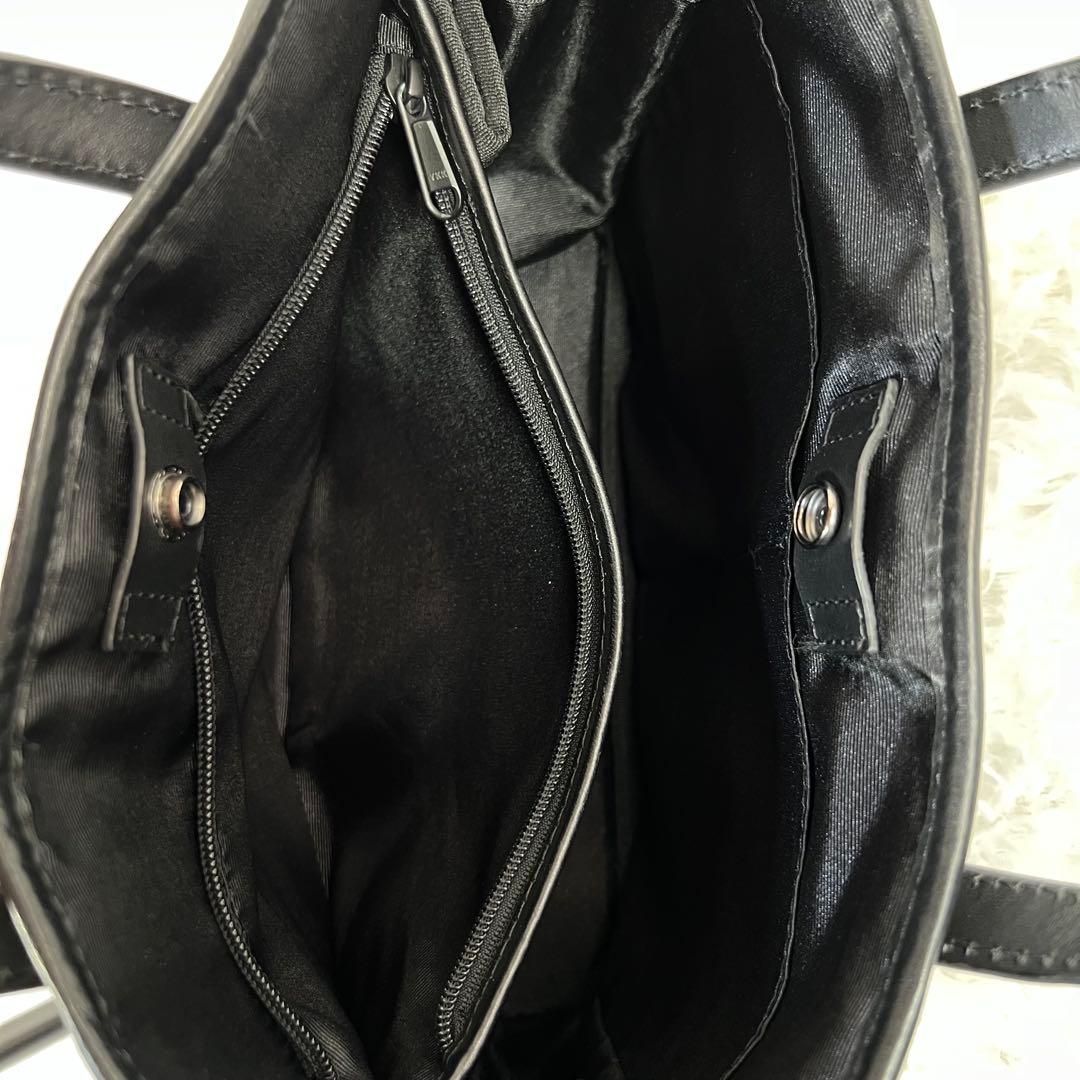 ゼロハリバートン カートバッグ トートバッグ モノグラム PVC 黒 現行