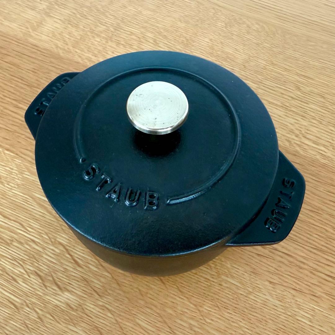 ストウブ La Cocotte de GOHAN S（12cm）ブラック