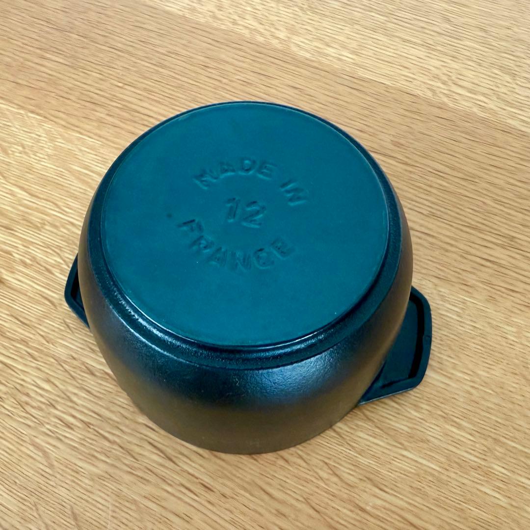 ストウブ La Cocotte de GOHAN S（12cm）ブラック