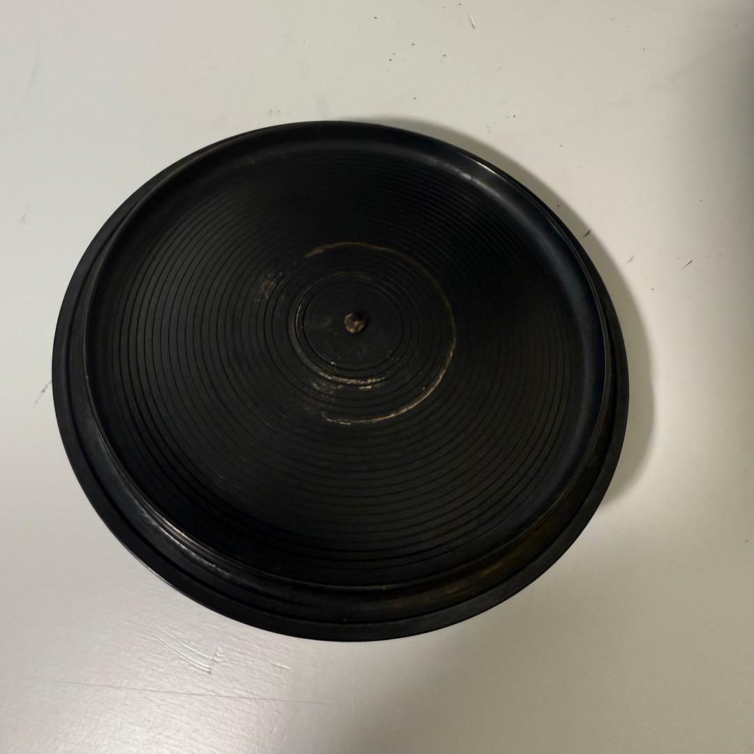 釜師 清光作 筒糸目釜 茶釜 鉄釜 風炉釜 茶道具