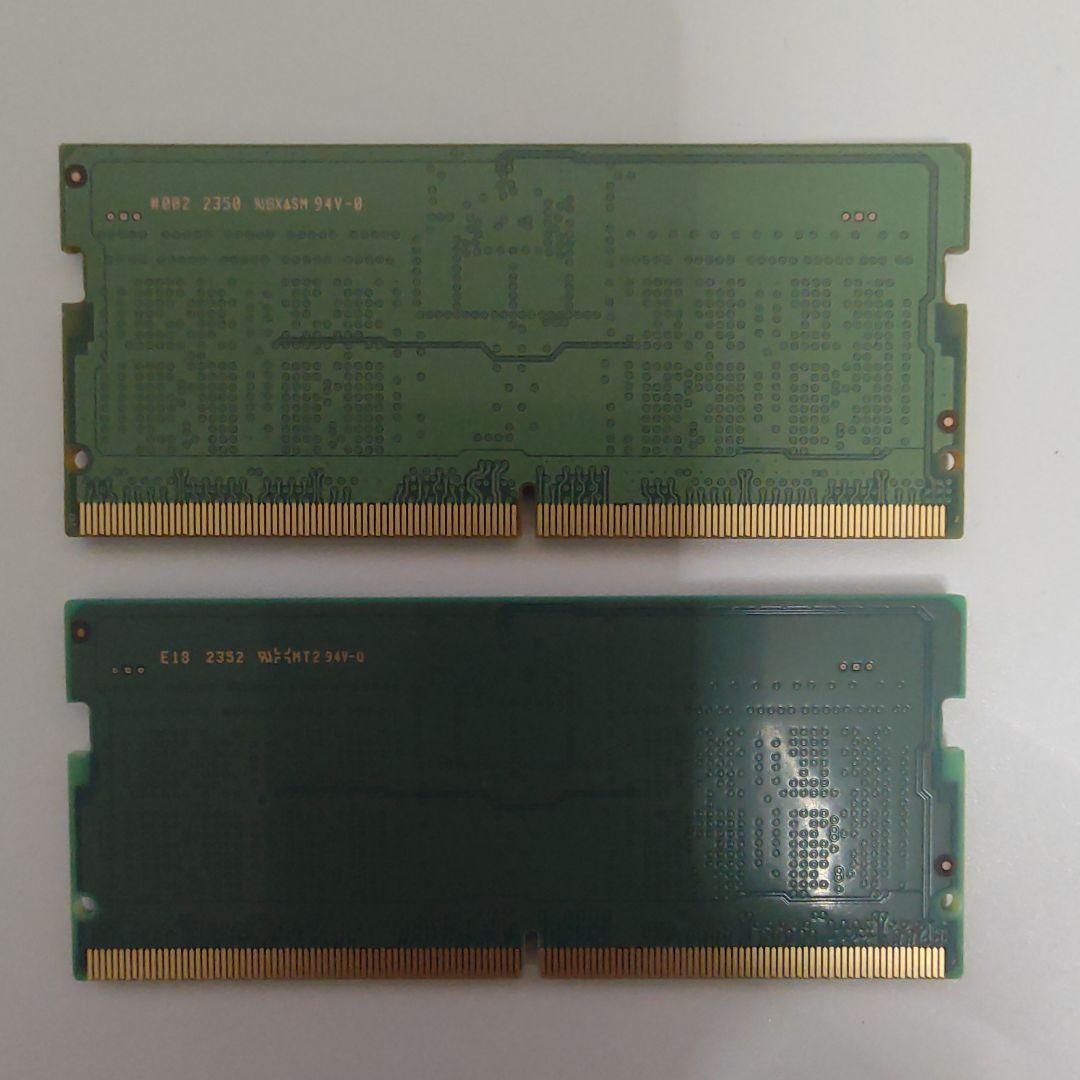 Samsung DDR5 SO-DIMM 16GB（8GBx2） メモリ