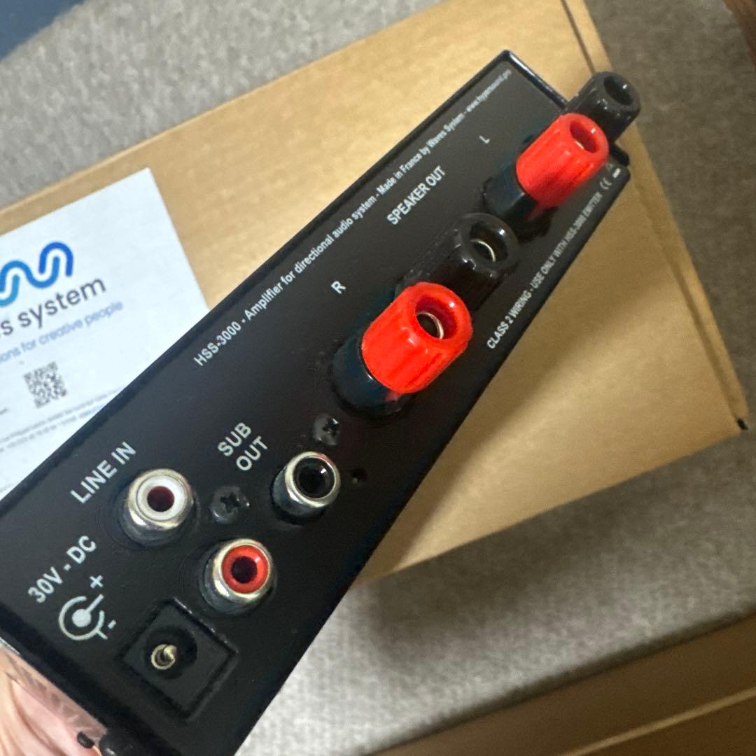 HSS-3000 展示・サイネージ用 指向性音響機器 業務