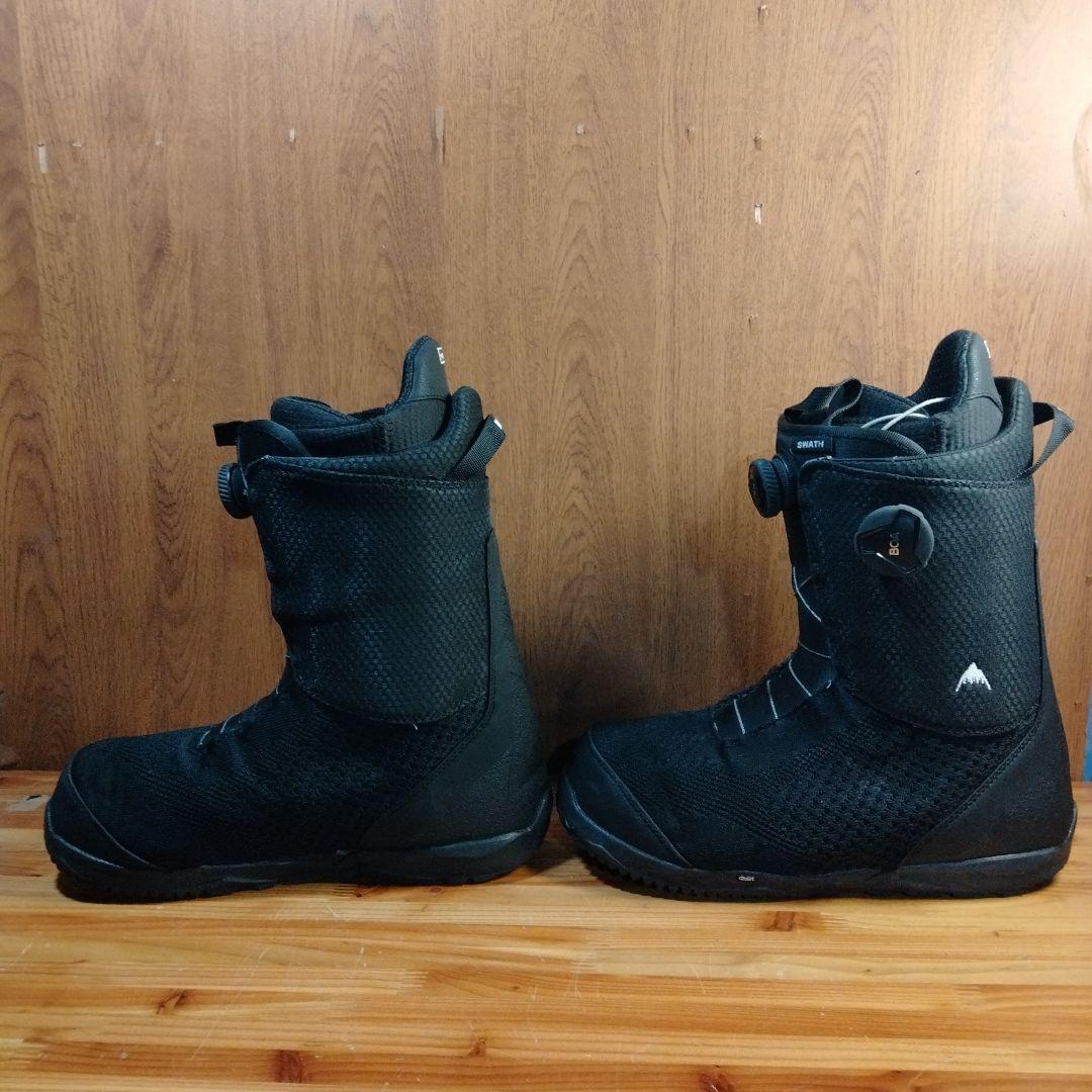 美品　ダブルBoA　BURTON　SWATH　スノーボードブーツ　26029