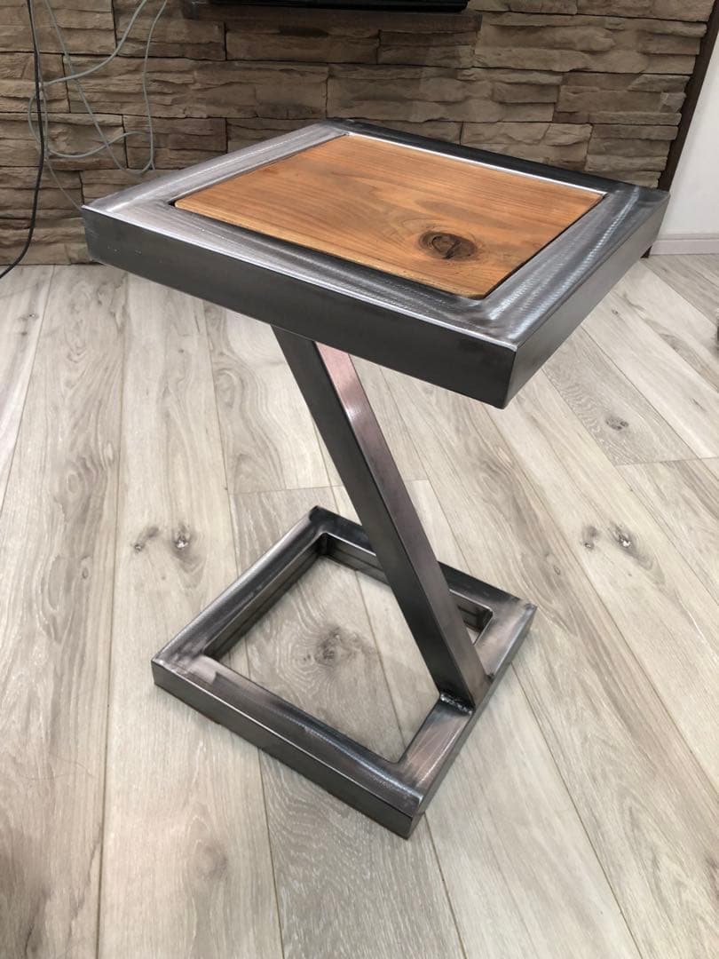 wood×iron サイドテーブル