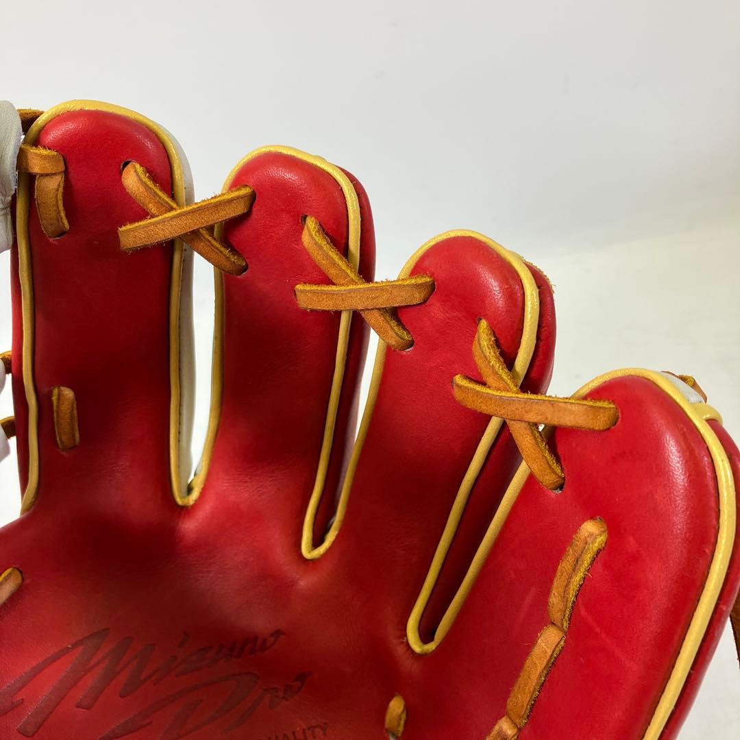 【美品】 ミズノプロ 勝色コレクション 野球グローブ 限定カラー