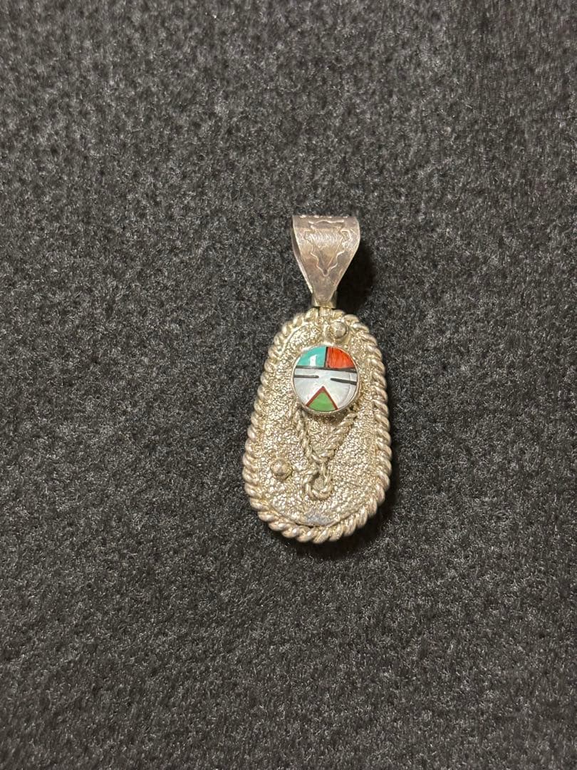 ターコイズ・コーラル・マザーオブパール ペンダント