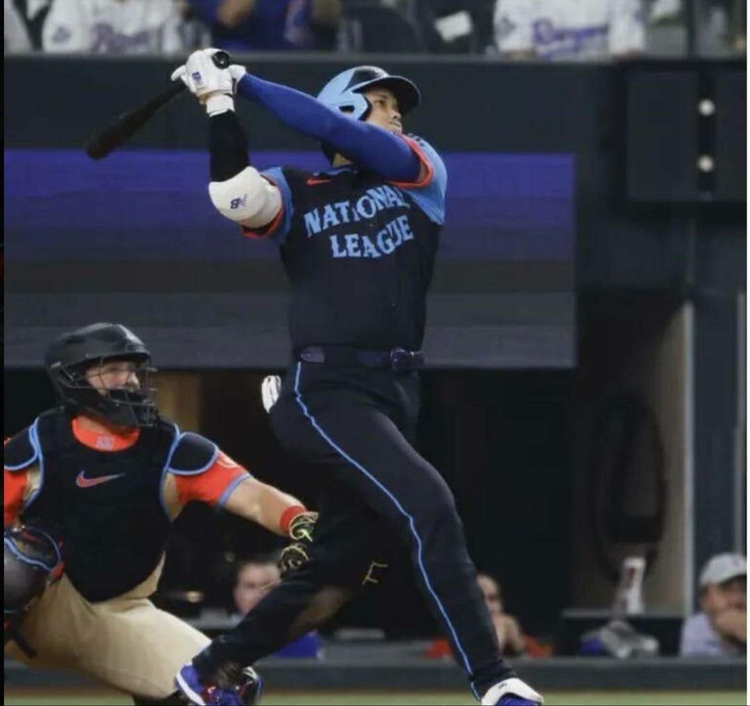 【新品】大谷翔平NIKEユニフォーム 2024年 オールスター 初ホームラン！L