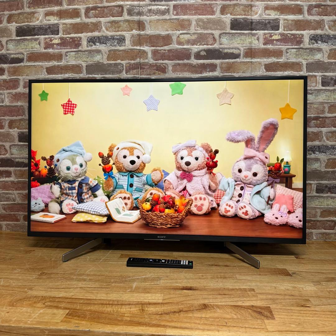 SONY 43V型 4K 液晶テレビ BRAVIA KJ-43X8000G