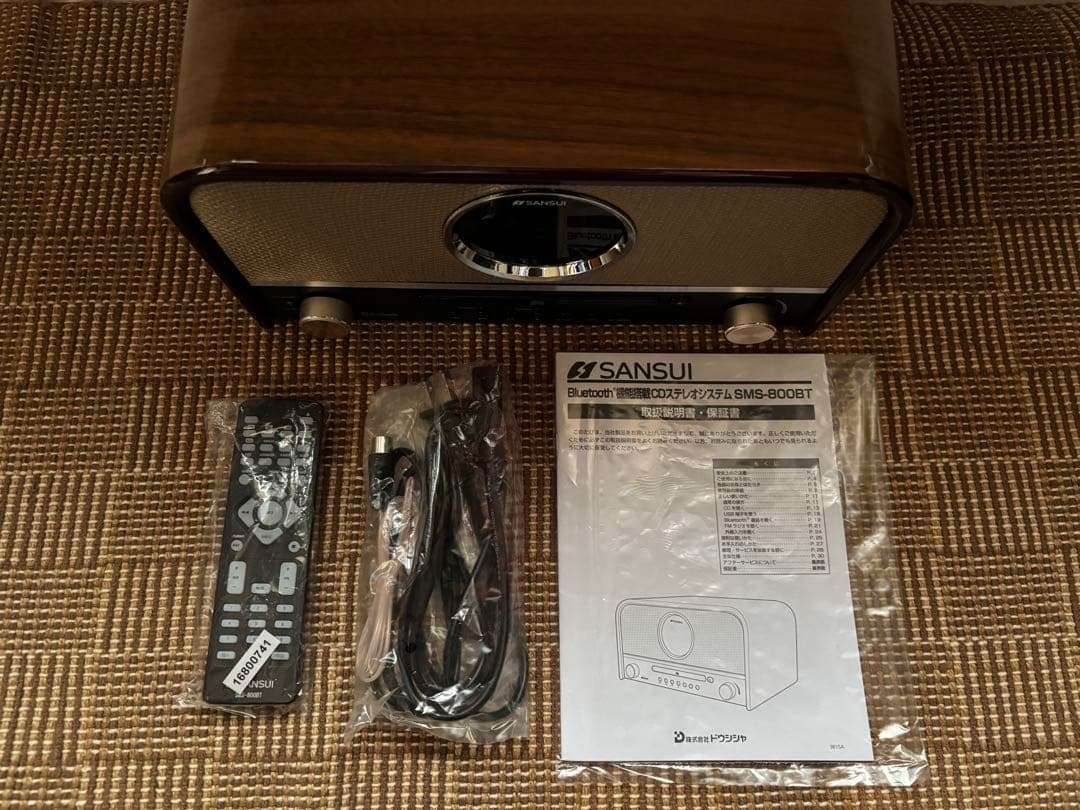 SANSUI SMS-800BT CDステレオシステム