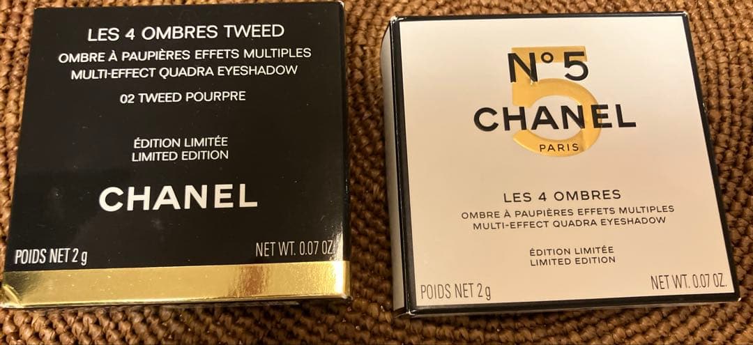 未使用品　限定色02 Tweed Pourpre ＆No.5 2個セット