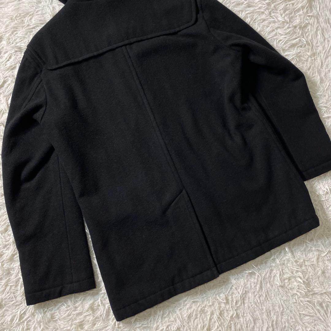 美品】バーバリーブラックレーベル　ダッフルコート　金具　ノバチェック　ナイトロゴ