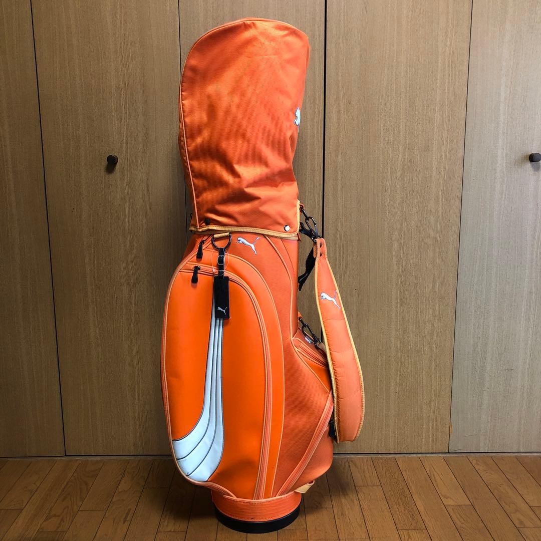 PUMA プーマのキャディーバック希少なオレンジカラー