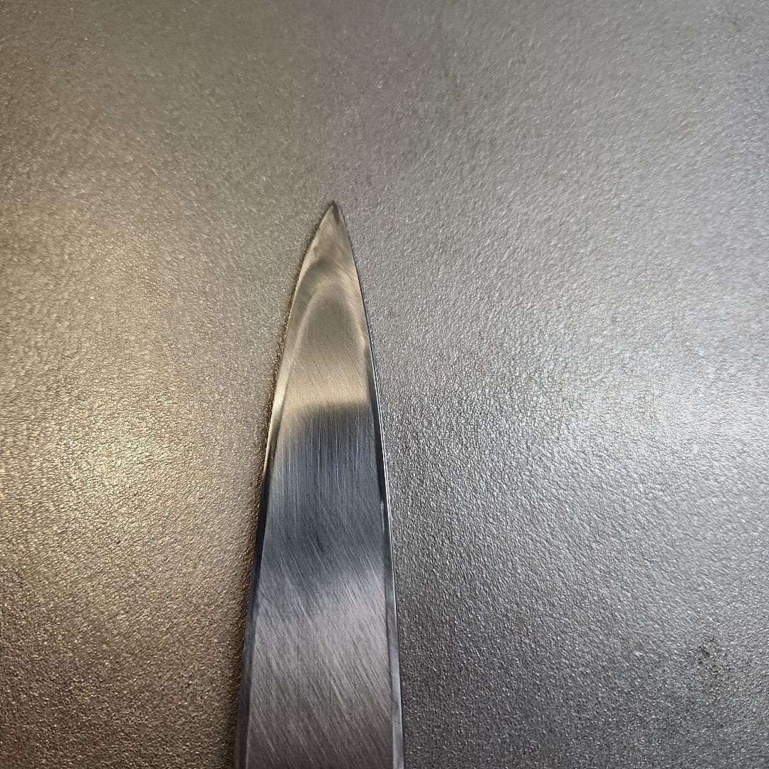 銀三　本焼　無銘　黒檀　柳刃包丁　尺