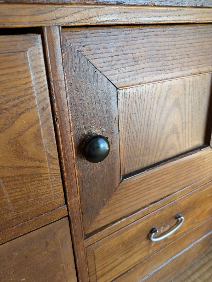 骨董品　木製和風箪笥　アンティーク　タンス