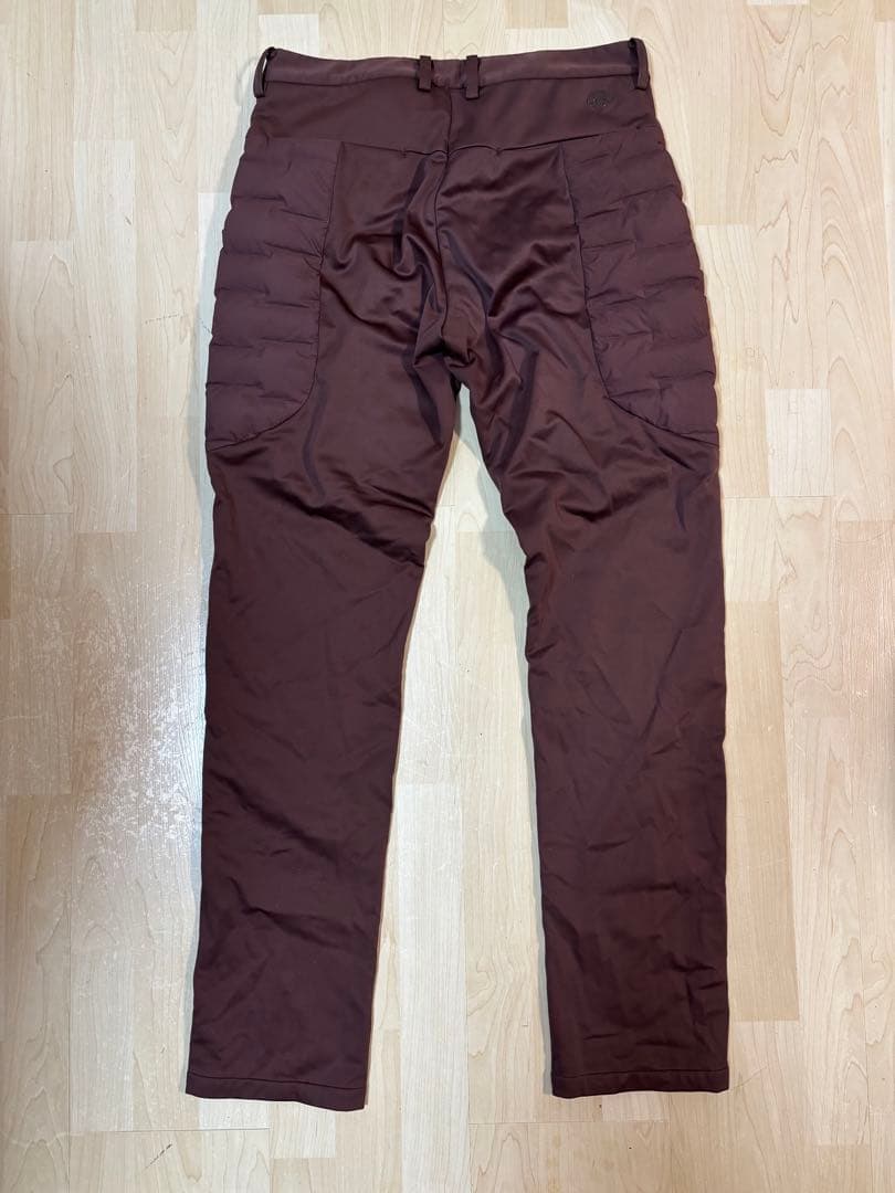 極美品！セットアップ！デサントゴルフ ダウン L ブラウン グレー 防寒 冬