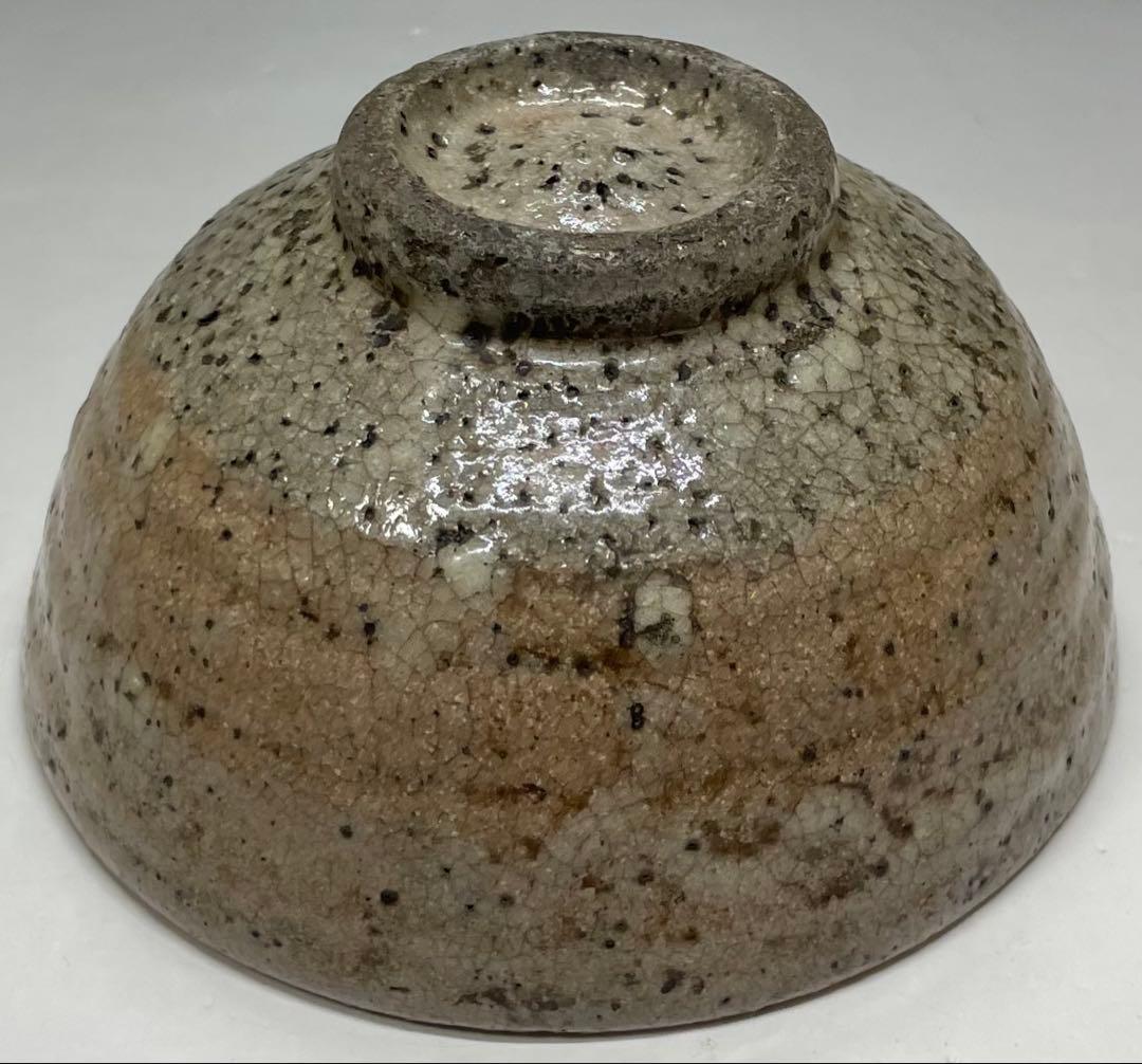 井戸茶碗　李朝時代　箱付(四方桟) 　s031