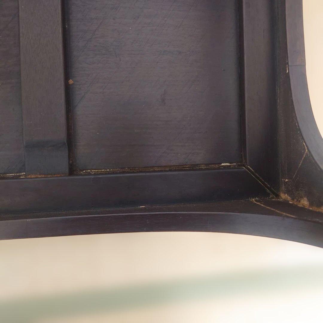 竹を貼った座卓