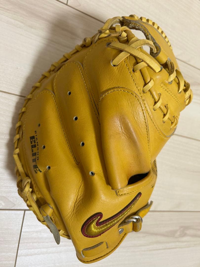 NIKE DIAMONDELITE硬式キャッチャーミット激レアモデル即戦力廃盤品