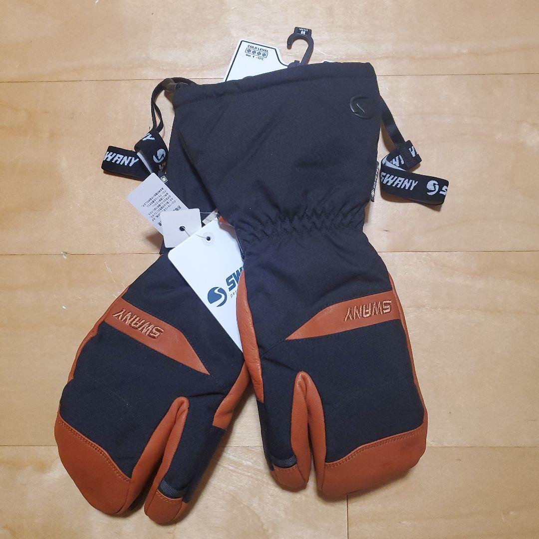 スキー・スノーボードアクセサリー SWANY BX-405 Air Light 3 Finger MENS/M
