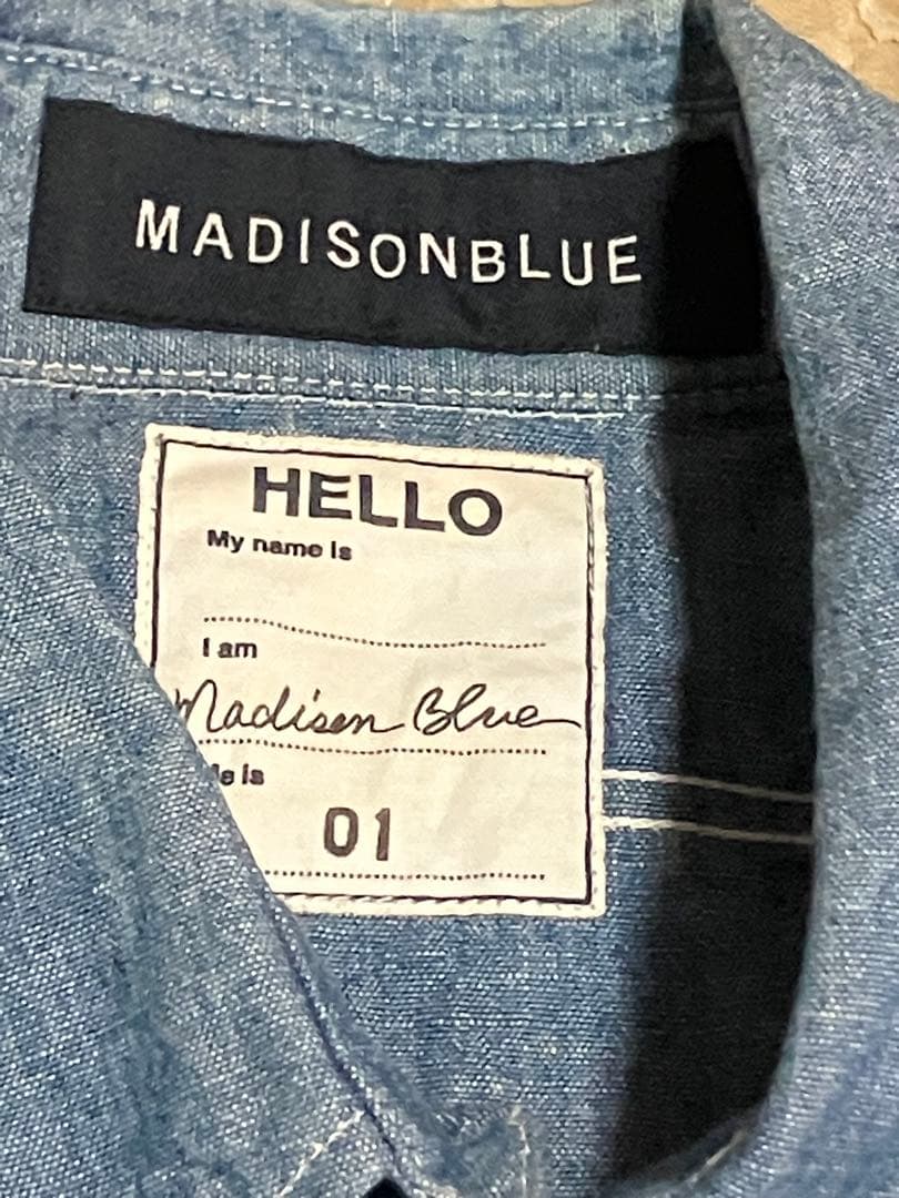 MADISONBLUE シャンブレーシャツ