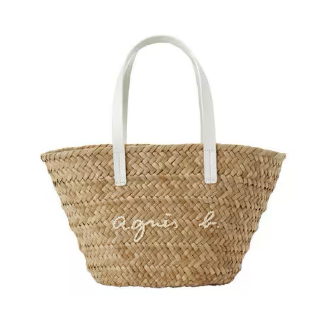 【美品】 agnes b. アニエスベー カゴバッグ バスケットバッグ