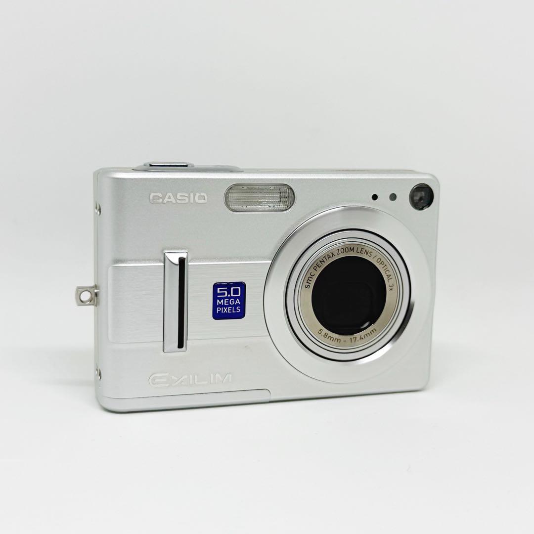 CASIO EXILIM EX-Z55 シルバー カシオ コンデジ
