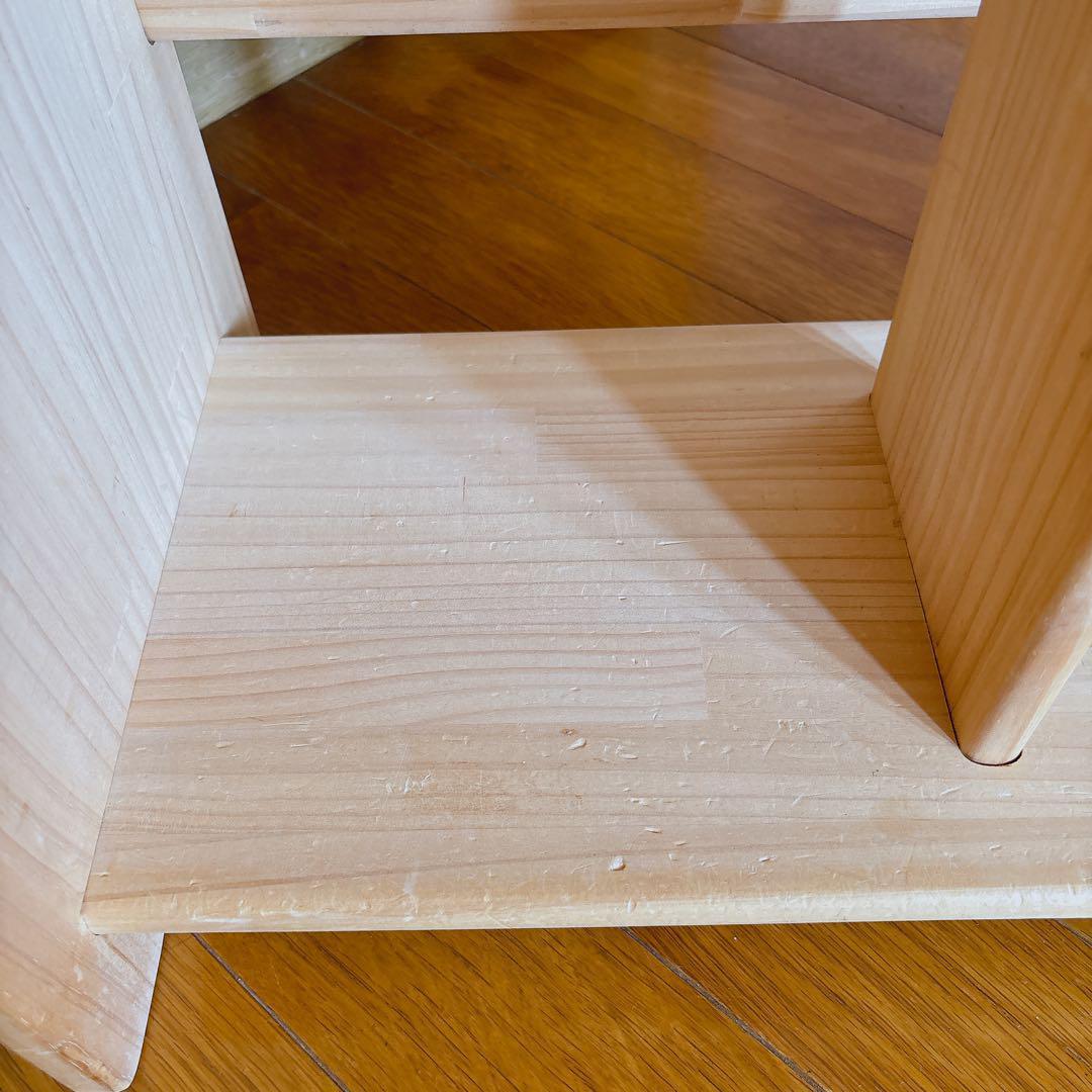 絵本棚② 木遊舎 MOKUYUSYA 無塗装 天然木 パイン材