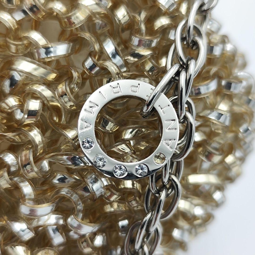 美品 ANTEPRIMA ワイヤーバッグ ゴールド ショルダー 2way