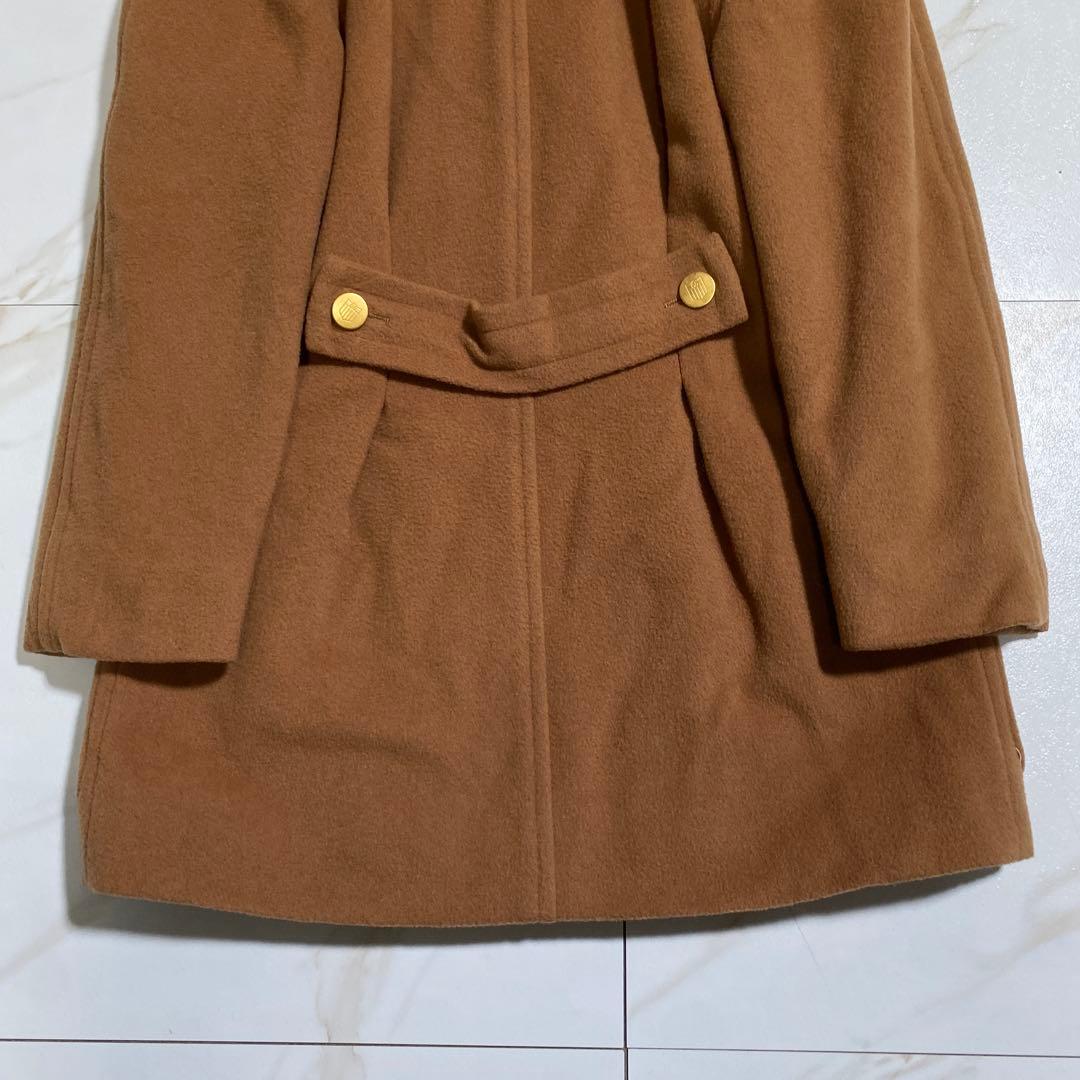 希少♡VALENTINO カシミヤ ダブルフェイスジャケットコート 金ボタン