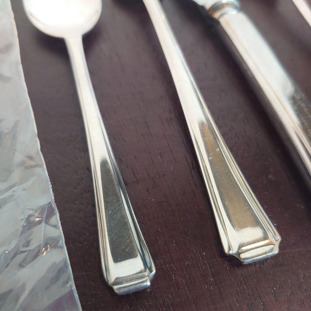 イギリス製　シルバープレート　カトラリーセット　フォーク　スプーン