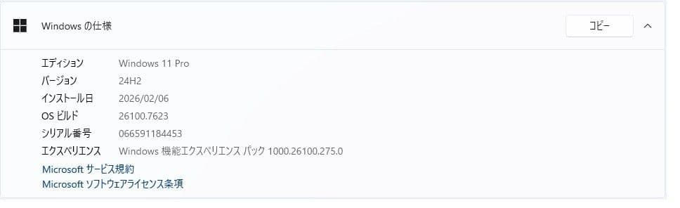 Surface Pro 6 8GB/256GB 充放電36回 Win11Pro