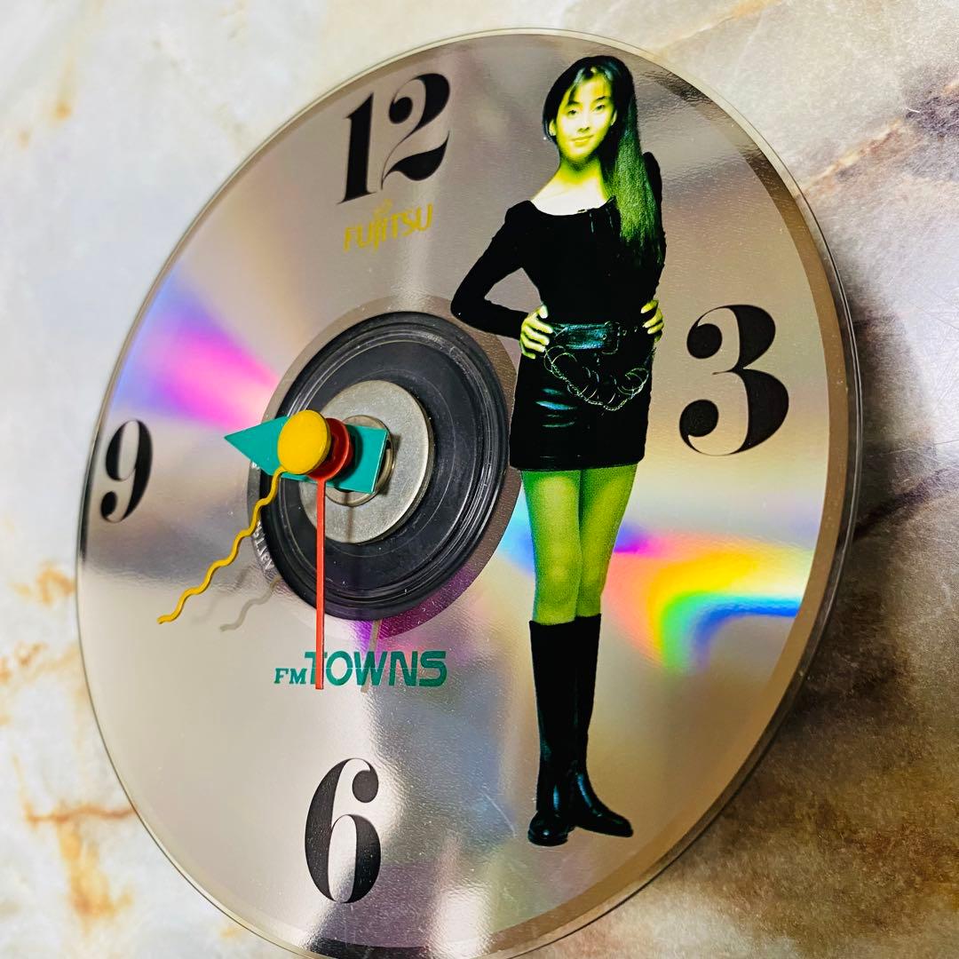 宮沢りえ FUJITSU 置時計 宮沢りえCDクロック 富士通電脳冬祭り