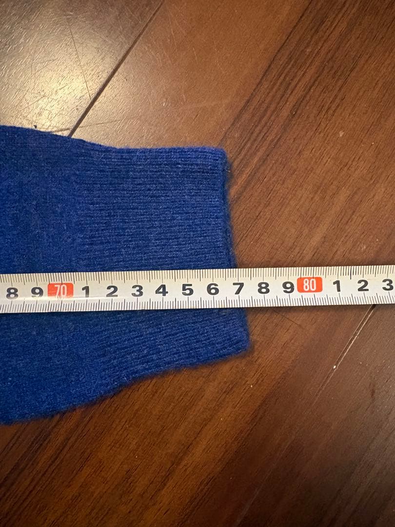 【値下げ！】Johnstons of Elgin ブルー カシミヤ セーター S