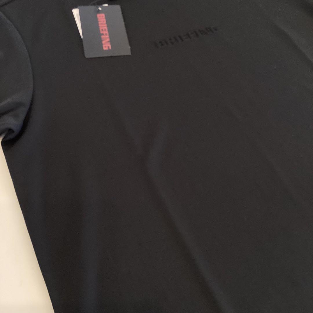 新作　BRIEFING MINI 3D LOGO HIGHNECK ブラックM