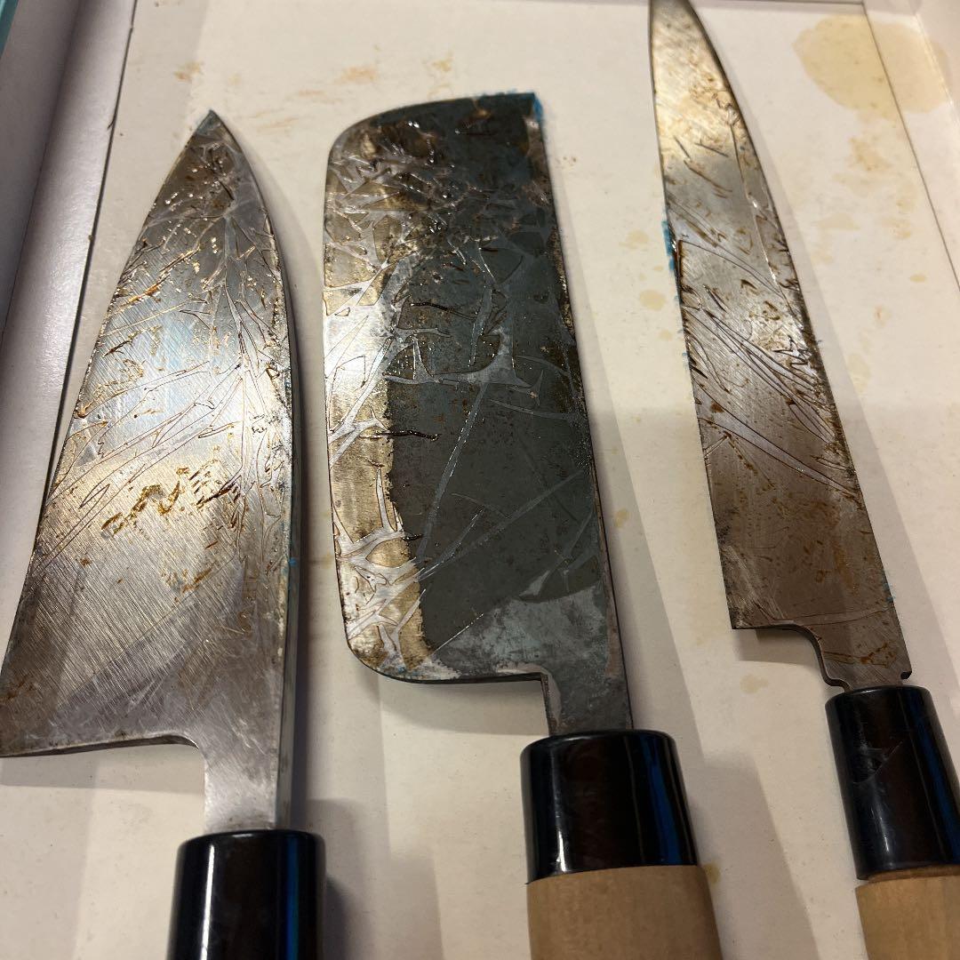 木屋　包丁　3本セット
