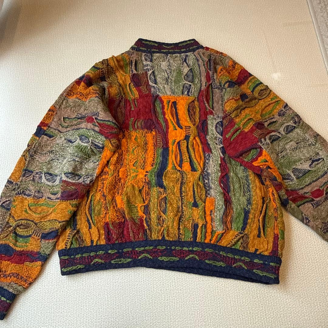 COOGI クージー 3Dニット 総柄 セーター ヴィンテージ