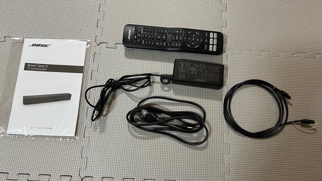 BOSE solo 5 tv sound system スピーカー　美品