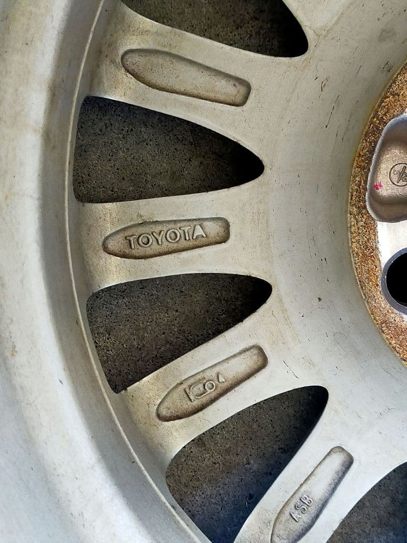 ⑭15インチ スタッドレスタイヤ 純正アルミホイール４本セット１９５/６５Ｒ１５