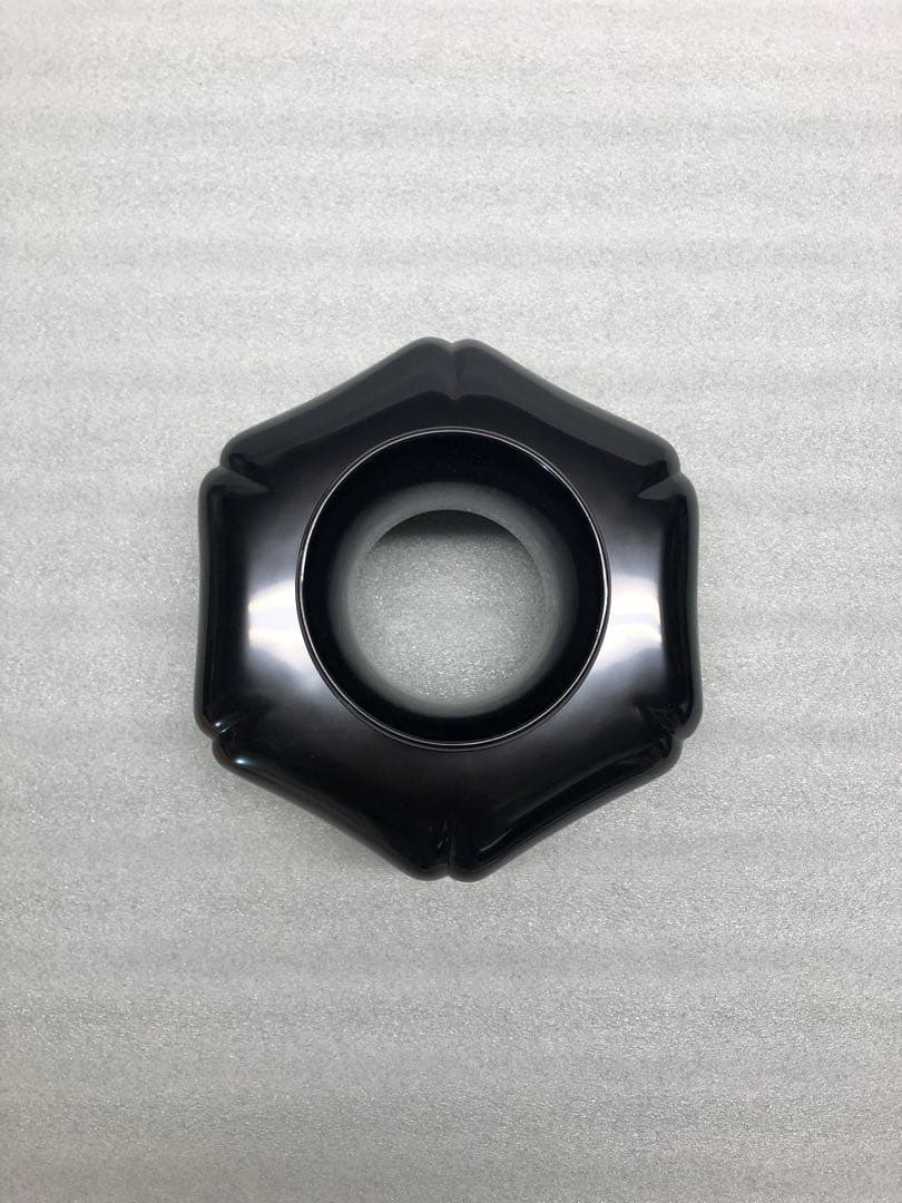 輪島塗　若島量平作　時代型　天目台　共箱